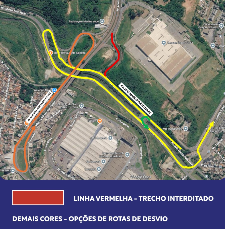 Atenção, motorista: Avenida Juiz Marco Túlio Isaac terá alterações no trânsito a partir desta terça-feira (23)
